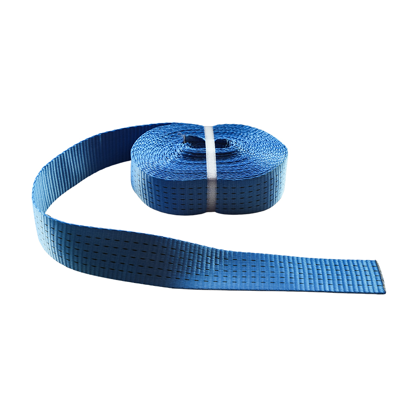 Correa de amarre certificada EN12195-2 de poliéster tejida para asegurar carga