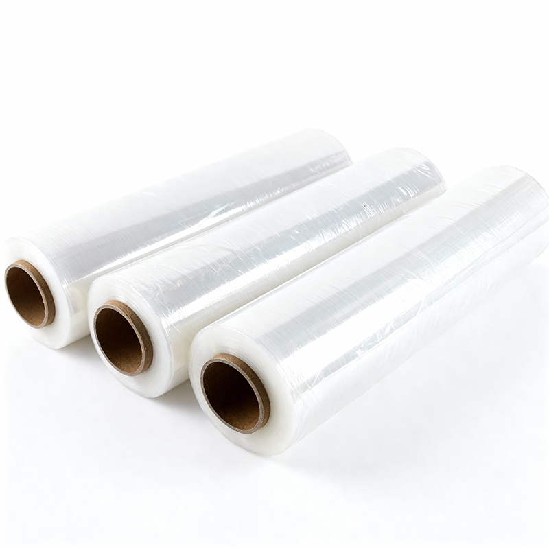 Película estirable LLDPE de uso manual para envolver palés en general